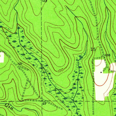 United States Geological Survey Hosford, FL (1945, 24000-Scale) digital map