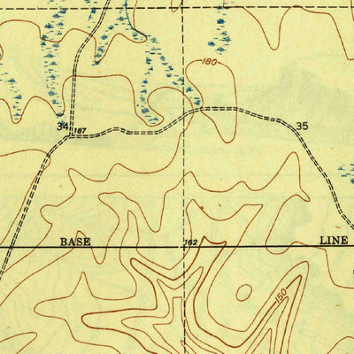 United States Geological Survey Hosford, FL (1945, 31680-Scale) digital map