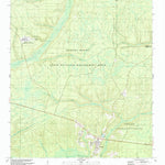 United States Geological Survey Hosford, FL (1990, 24000-Scale) digital map