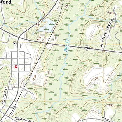 United States Geological Survey Hosford, FL (2021, 24000-Scale) digital map