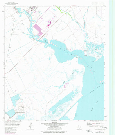 United States Geological Survey Hoskins Mound, TX (1963, 24000-Scale) digital map
