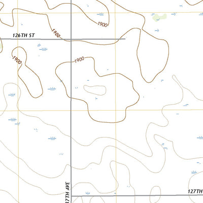 United States Geological Survey Hosmer, SD (2021, 24000-Scale) digital map
