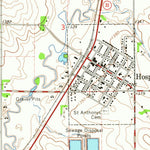 United States Geological Survey Hospers, IA (1964, 24000-Scale) digital map