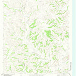 United States Geological Survey Hospital Ranch, TX (1967, 24000-Scale) digital map