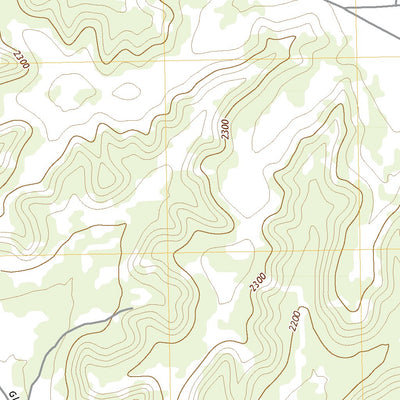 United States Geological Survey Hospital Ranch, TX (2022, 24000-Scale) digital map