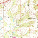 United States Geological Survey Hot Coffee, MS (1965, 24000-Scale) digital map