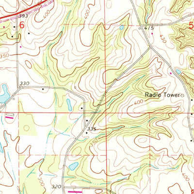 United States Geological Survey Hot Coffee, MS (1965, 24000-Scale) digital map