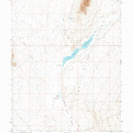 United States Geological Survey Hot Creek Butte, NV (1969, 24000-Scale) digital map