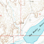 United States Geological Survey Hot Creek Butte, NV (1969, 24000-Scale) digital map