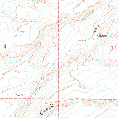 United States Geological Survey Hot Creek, NV (1968, 24000-Scale) digital map