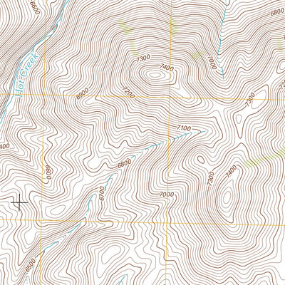 United States Geological Survey Hot Creek, NV (2012, 24000-Scale) digital map