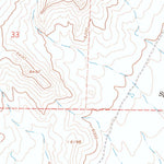 United States Geological Survey Hot Springs Creek, NV (1967, 24000-Scale) digital map