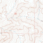 United States Geological Survey Hot Springs Creek, NV (1967, 24000-Scale) digital map