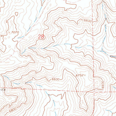 United States Geological Survey Hot Springs Creek, NV (1967, 24000-Scale) digital map