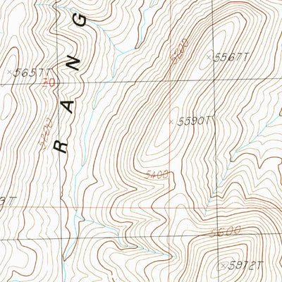 United States Geological Survey Hot Springs Flat, NV (1986, 24000-Scale) digital map