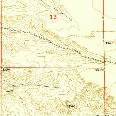 United States Geological Survey Hot Springs, ID (1949, 24000-Scale) digital map