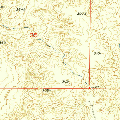 United States Geological Survey Hot Springs, ID (1949, 24000-Scale) digital map