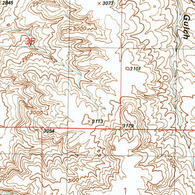 United States Geological Survey Hot Springs, ID (1992, 24000-Scale) digital map
