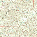 United States Geological Survey Hot Springs Mountain, CA (1997, 24000-Scale) digital map