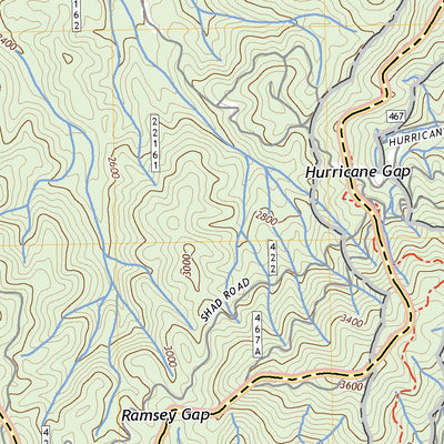 United States Geological Survey Hot Springs, NC (2022, 24000-Scale) digital map