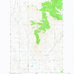 United States Geological Survey Hot Springs NE, MT (1964, 24000-Scale) digital map