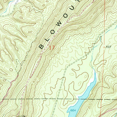 United States Geological Survey Hot Springs North, AR (1966, 24000-Scale) digital map