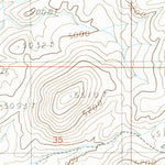 United States Geological Survey Hot Springs Peak, NV (1988, 24000-Scale) digital map