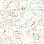 United States Geological Survey Hot Springs Peak, NV (1988, 24000-Scale) digital map