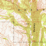 United States Geological Survey Hot Springs, SD (1950, 24000-Scale) digital map
