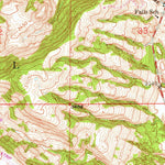 United States Geological Survey Hot Springs, SD (1950, 24000-Scale) digital map