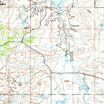 United States Geological Survey Hot Springs, SD-NE (1985, 100000-Scale) digital map