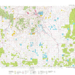 United States Geological Survey Hot Springs, SD-NE (1993, 100000-Scale) digital map