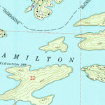 United States Geological Survey Hot Springs South, AR (1966, 24000-Scale) digital map