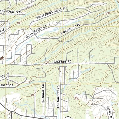 United States Geological Survey Hot Springs South, AR (2020, 24000-Scale) digital map