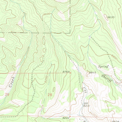 United States Geological Survey Hot Sulphur Springs, CO (1957, 62500-Scale) digital map