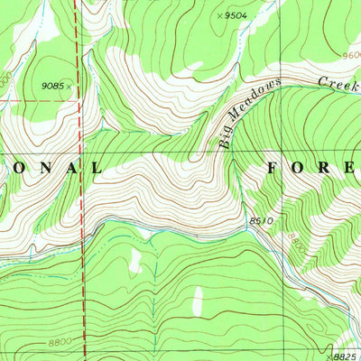 United States Geological Survey Hot Sulphur Springs, CO (1980, 24000-Scale) digital map
