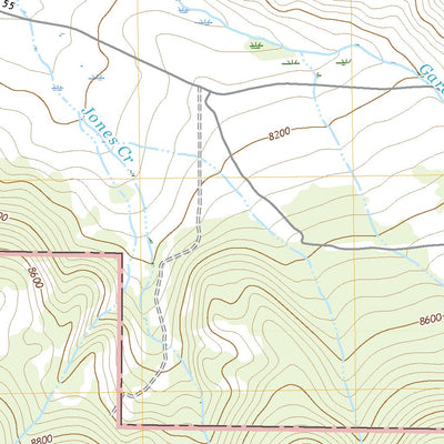 United States Geological Survey Hot Sulphur Springs, CO (2022, 24000-Scale) digital map