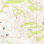 United States Geological Survey Hot Tamale Peak, AZ (1964, 24000-Scale) digital map