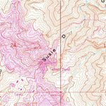 United States Geological Survey Hot Tamale Peak, AZ (1964, 24000-Scale) digital map