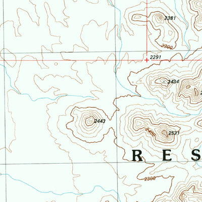 United States Geological Survey Hotason VO, AZ (1990, 24000-Scale) digital map