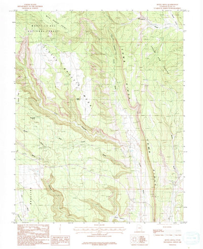United States Geological Survey Hotel Rock, UT (1985, 24000-Scale) digital map