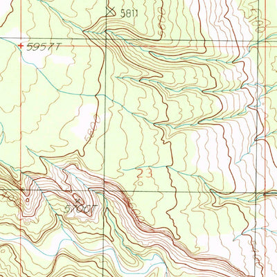 United States Geological Survey Hotel Rock, UT (1985, 24000-Scale) digital map