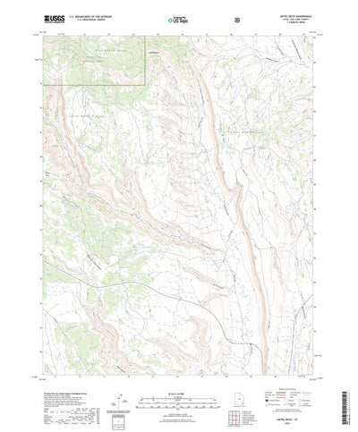 United States Geological Survey Hotel Rock, UT (2023, 24000-Scale) digital map