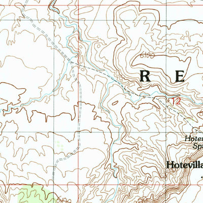 United States Geological Survey Hotevilla, AZ (1991, 24000-Scale) digital map