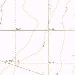 United States Geological Survey Hough NW, OK-KS (1973, 24000-Scale) digital map