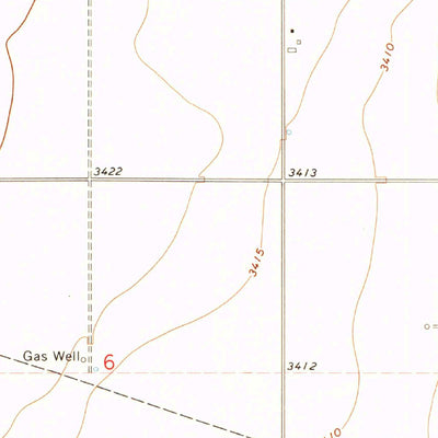 United States Geological Survey Hough NW, OK-KS (1973, 24000-Scale) digital map