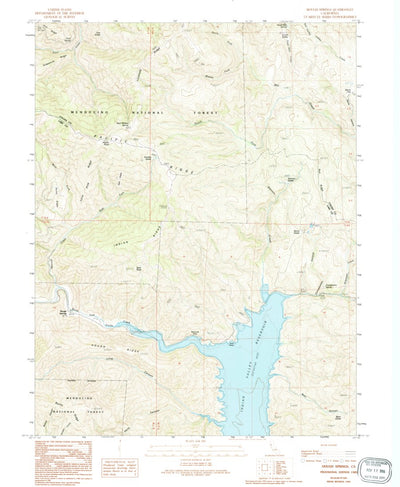 United States Geological Survey Hough Springs, CA (1989, 24000-Scale) digital map