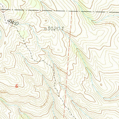 United States Geological Survey Hough Springs, CA (1989, 24000-Scale) digital map