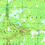 United States Geological Survey Houghton Lake, MI (1956, 62500-Scale) digital map