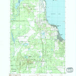 United States Geological Survey Houghton Lake, MI (1983, 25000-Scale) digital map